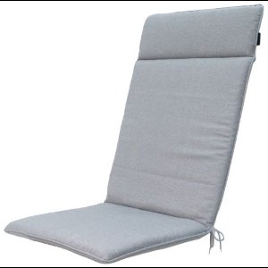 Kussen hoog universeel ca. 120x50 cm Napels grey water repellent co...