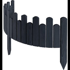 GTB® Borderrand op Rol - Borderrand - Perkland - Antraciet - 1cm x 1500cm x 16cm