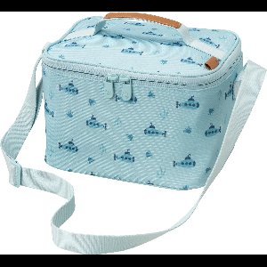 Fresk Koeltas Kind – 6.2 L – Lunchtas Jongen – Thermische Lunch Koeltas voor school – Met Bestekvak – Waterafstotend – Lichtblauw - Submarine