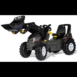 Rolly Toys rollyFarmtrac Premium II Valtra traptractor met voorlader - speelgoed traptrekker met voorlader - Rollytoys traptractor Valtra met lader