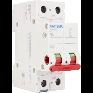 ATTEMA hoofdschakelaar 2-polig 40A (AT90228)