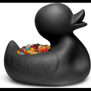 Jasmin Djerzic Mr. Ugly Duckling schaaltje  - Zwart