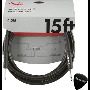 Fender Professional Series Gitaar Kabel 4.5m Met Specter Plectrum