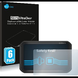 Savvies - Screenprotector voor Garmin Catalyst - Folie Beschermfolie transparant 6 Stuks