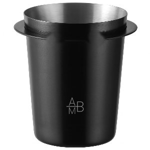 Adore Maison Barista Doseerbeker Zwart 51mm - dosing cup – duurzame RVS koffiebeker voor gemalen koffie en single dosing