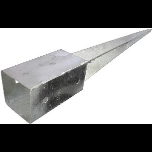 Paalhouder - M/punt - 91x900mm - FV