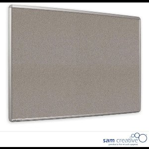 Prikbord Bulletin grijs 100x150 cm