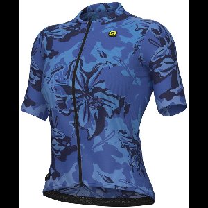 Ale Pr-e Honolulu Korte Mouw Wielertrui Blauw M Vrouw
