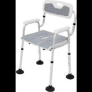 Postoel PRO - Docuehstoel - Grijs - Senioren PO stoel - Verstelbaar - Patient