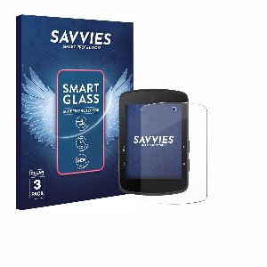 3 Stuks Savvies Screenprotector - geschikt voor Bryton Rider S510 - beschermfolie glas transparant