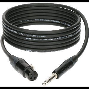 KLOTZ AIS GmbH M1FS1B audio kabel 2 m XLR (3-pin) 6.35mm Zwart