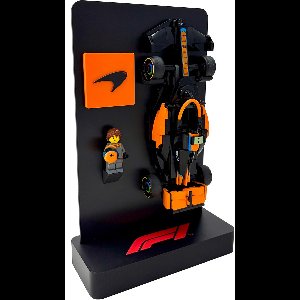SmarThuis Display Stand – Geschikt voor LEGO® Speed Champions – McLAREN – Origineel Logo - Premium Design
