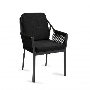 Tierra Outdoor Liv Diningstoel - Black