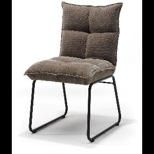 Eetkamerstoel Nova - OTE Canna Stof - Chocco