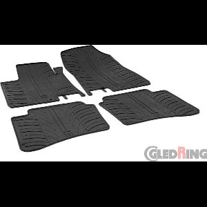 Gledring Rubbermatten passend voor Hyundai i20 2014- (T profiel 4-delig)