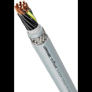 10 meter Lapp 0026230 ÖLFLEX CLASSIC FD 810 CY 2x1 mm² PVC stuurstroomkabel I geschikt voor sleepkettingen I stuurstroomkabel afgeschermd 2-aderig grijs I kabel