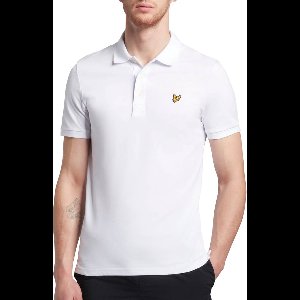 Lyle and Scott Polo Wit - Maat XL - Heren