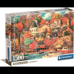 Clementoni - Puzzel - 1500 Stukjes - Good Times - Puzzel Voor Volwassenen - High Quality Collection