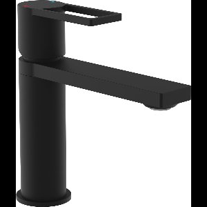 SCHÜTTE Manhattan Wastafelkraan - Mengkraan - Mat Zwart