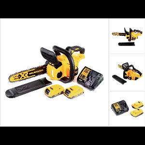 DeWalt DCM 565 D2 accu-kettingzaag 18V + 2x accu 2.0 Ah + lader