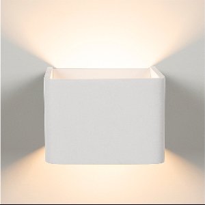 Atmooz - Calla - Wandlamp - Wandspot - Wit - 10 x 10 cm - Hal - Slaapkamer - Eetkamer - Woonkamer