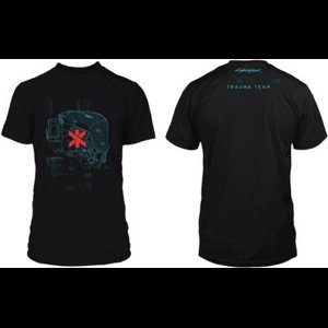 Cyberpunk 2077 - Trauma Team Zwart T-Shirt - Vrouw XL