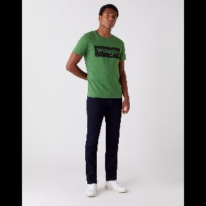 Wrangler Greensboro Heren Tapered Fit Jeans Zwart - Maat W33 X L30