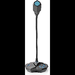 Nedis Streaming- en Gamingmicrofoon - Gebruikt voor: Desktop / Notebook - USB - Uitgangen audio / video / data: 1x 3.5 mm Audio Out - Aan/uit knop - Koptelefoonoutput