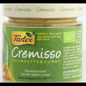 Tartex Cremisso Courgette 180gr 6 x 180GR - Voordeelverpakking