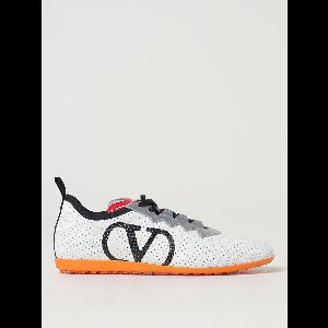 Open Sneakers Perforated Leather - White