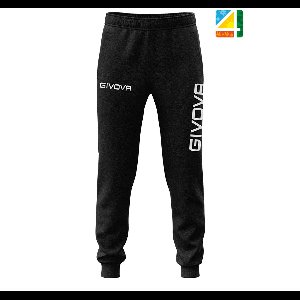 Joggingbroek givova broek groot logo blauw blauw s
