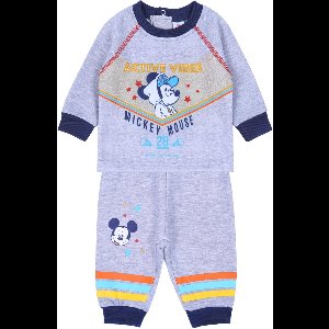 Grijs gemêleerd baby trainingspak Mickey Mouse Disney