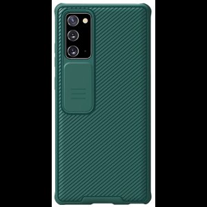Hoesje geschikt voor Samsung Galaxy Note 20 back cover - CamShield Pro Armor Case - Donker Groen