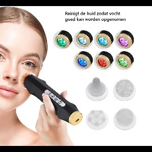 4 in 1 oxygen bubble pen - zuurstof gezichtsapparaat - gezichtsverzorging apparaat - LED lichttherapie gezicht - luxe beauty apparaat - anti-aging gezicht - huidverjonging thuis - professionele gezichtsbehandeling - beauty device