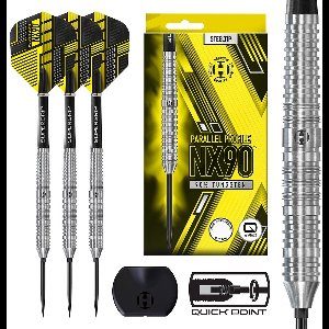 Harrows NX90 Parallel Quick Point 90% - Dartpijlen