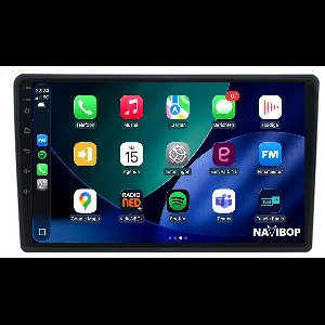 Geschikt voor Citroen Jumper (2006 t/m 2015) | 9 inch Android 15.0 CarPlay autoradio | Draadloos CarPlay & Android Auto | 2GB RAM + 32GB | Mic, Camera (AHD) & DAB+ | Bluetooth & WiFi | NAVIBOP NB-2196 | Bouwjaar 2006 t/m 2015