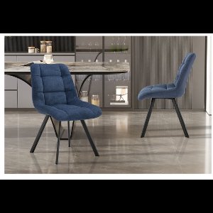 Stoel - Comfortabel - Blauw