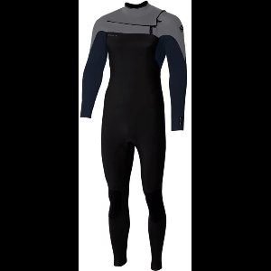 O´neill Wetsuits Epic 4/3mm Lange Mouwen Neopreen Wetsuit Met Borst Rits Zwart MS Man