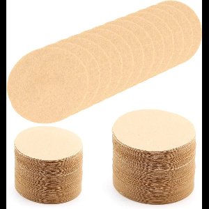 350 Stuks Koffie Filterpapier Rond Vervangende Koffiefilters voor Aerobie Aeropress - Ø6,4cm - Koffie- en Espressomachines.