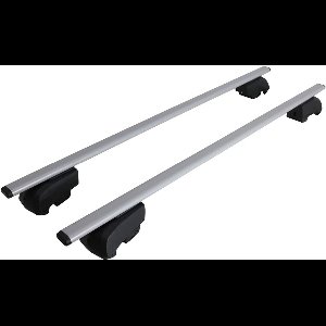 Dakdrager Basisdrager voor Kia Niro (2022-2023) Aluminium Zilver TÜV Goedgekeurd