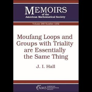 Memoirs of the American Mathematical Society- Moufang Loops and Groups with Triality are Essentially the Same Thing