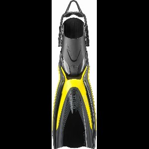 TUSA Hyflex Switch Duikvinnen - High-Performance zwemvinnen met efficiënte krachtoverdracht - Zwart/Geel - Maat S (38–40) - (24–26 cm) - SF-0104 S FY