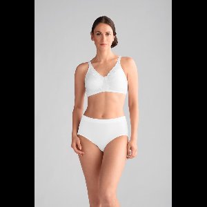 Amoena Prothese Bh Zonder Beugel Nancy SB Wit - maat EU 90E / FR 105E