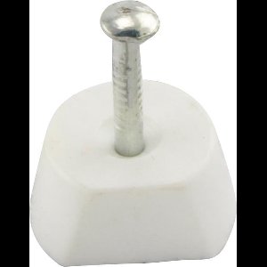 Deltafix plankdrager nagel wit 100 st.