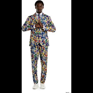 OppoSuits Dragon Ball™ Suit - Officieel Dragon Ball™ Heren Pak - Verkleedkostuum - Carnavalskleding - Multicolor - EU50