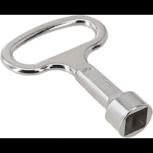 Go Go Gadget - Universele vierkant Sleutel - 8mm - KW8 - Zilver