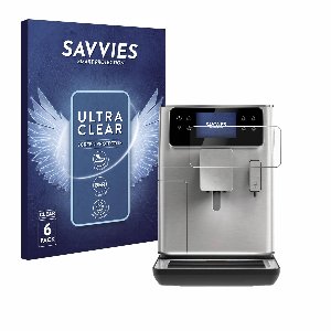 Savvies - Screenprotector voor WMF Perfection 680 - Folie Beschermfolie transparant 6 Stuks