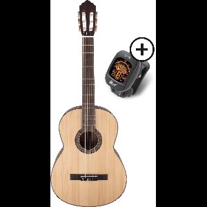 CORT AC200 OP3TU Pakket Klassieke gitaar AC200 Open Pore met Tuner E310C