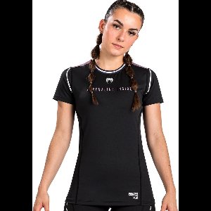Venum Adrenaline Dry-Tech T-Shirt Dames Zwart Paars - S