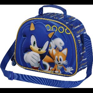 Karactermania - Sonic The Hedgehog - SEGA Tails-3D - Thermische Lunchtas - Snack - Blauw